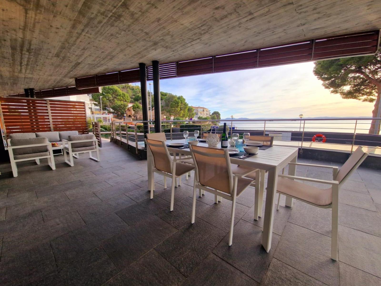 Apartamento Con Gran Terraza Delante Del Mar Росес Екстериор снимка